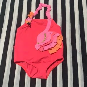 Mud pie flamingo swim